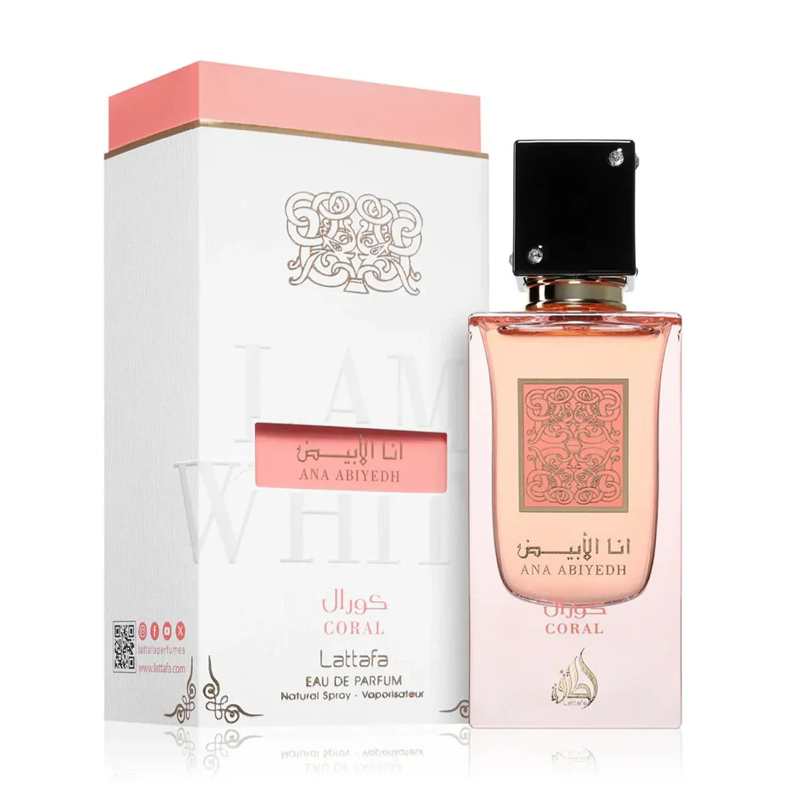 Lattafa Ana Abiyedh Coral EDP 60ml