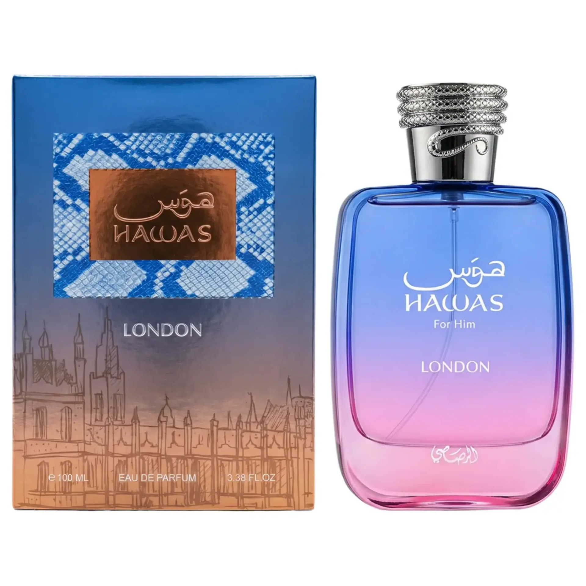 Hawas London Rasasi for women and men EDP 100ml