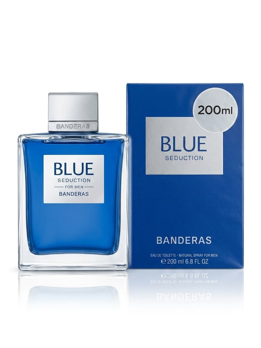 Blue Seduction Antonio Banderas for men EDP 200ml