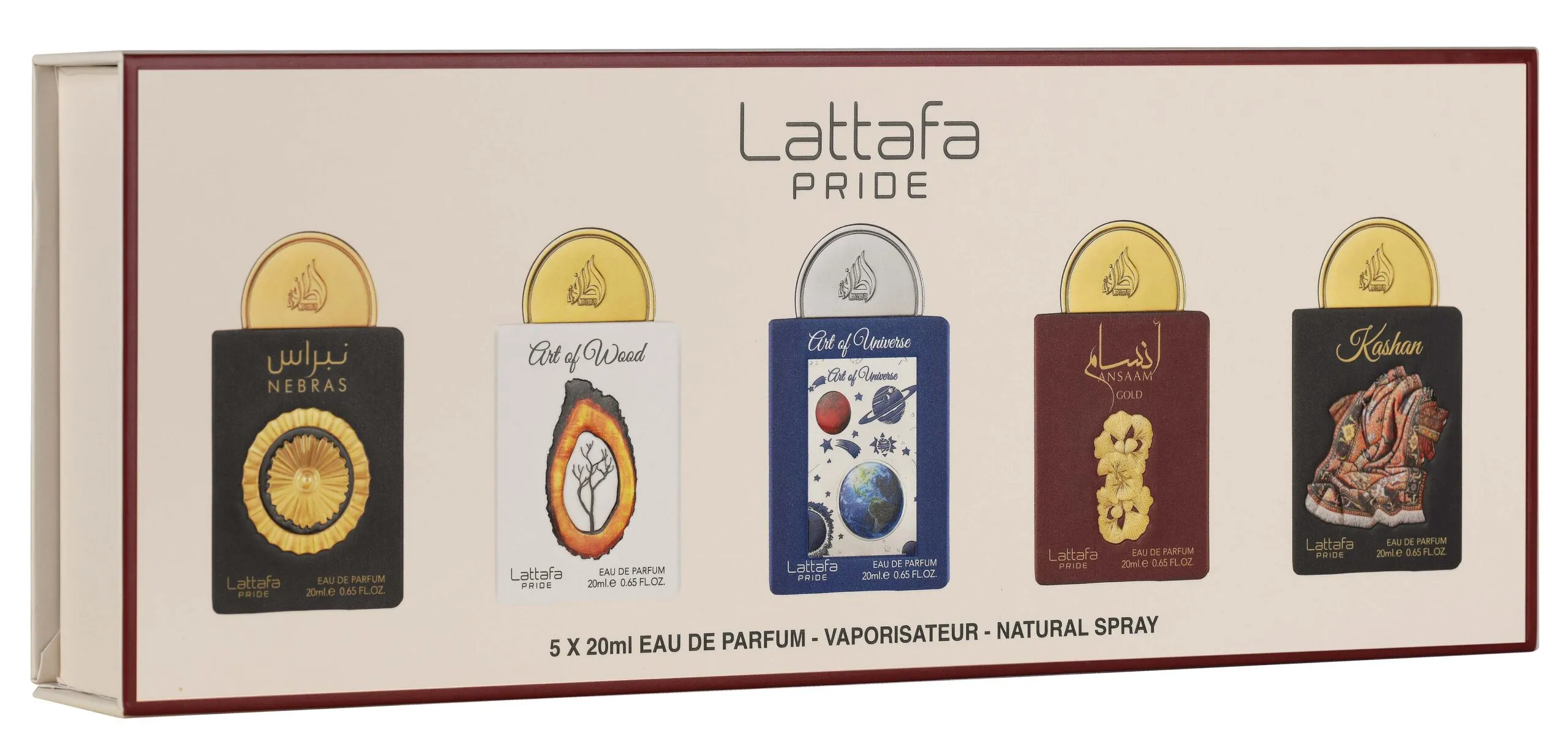 Lattafa Pride Giftset Collection No. 01 5X20ml