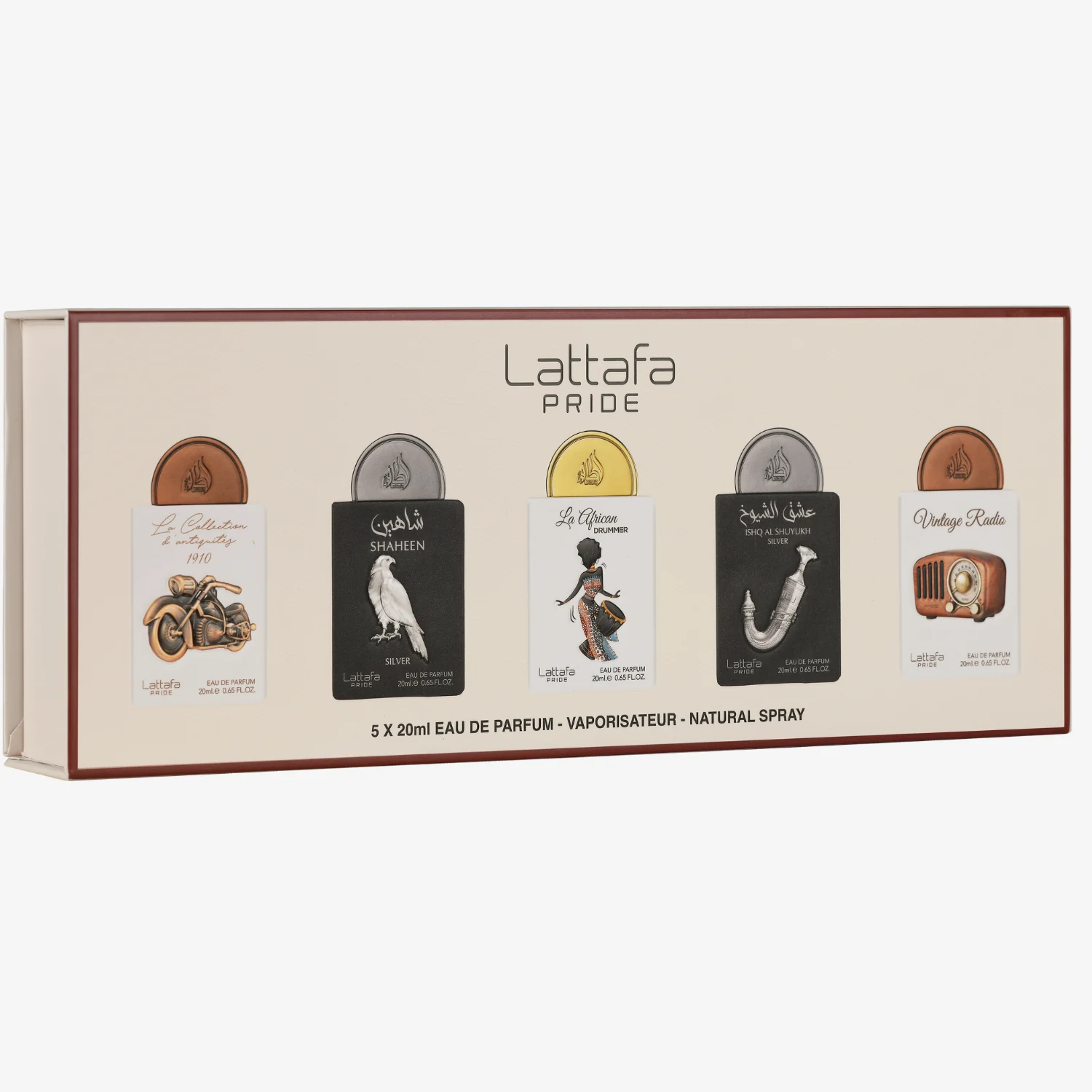 Lattafa Pride Giftset Collection No. 02 5X20ml