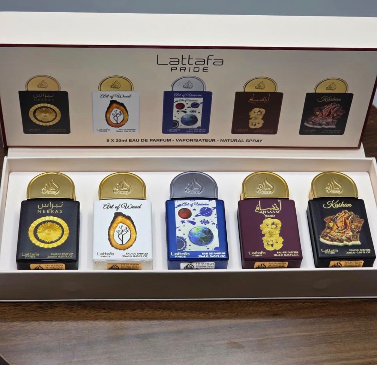 Lattafa Pride Giftset Collection No. 01 5X20ml