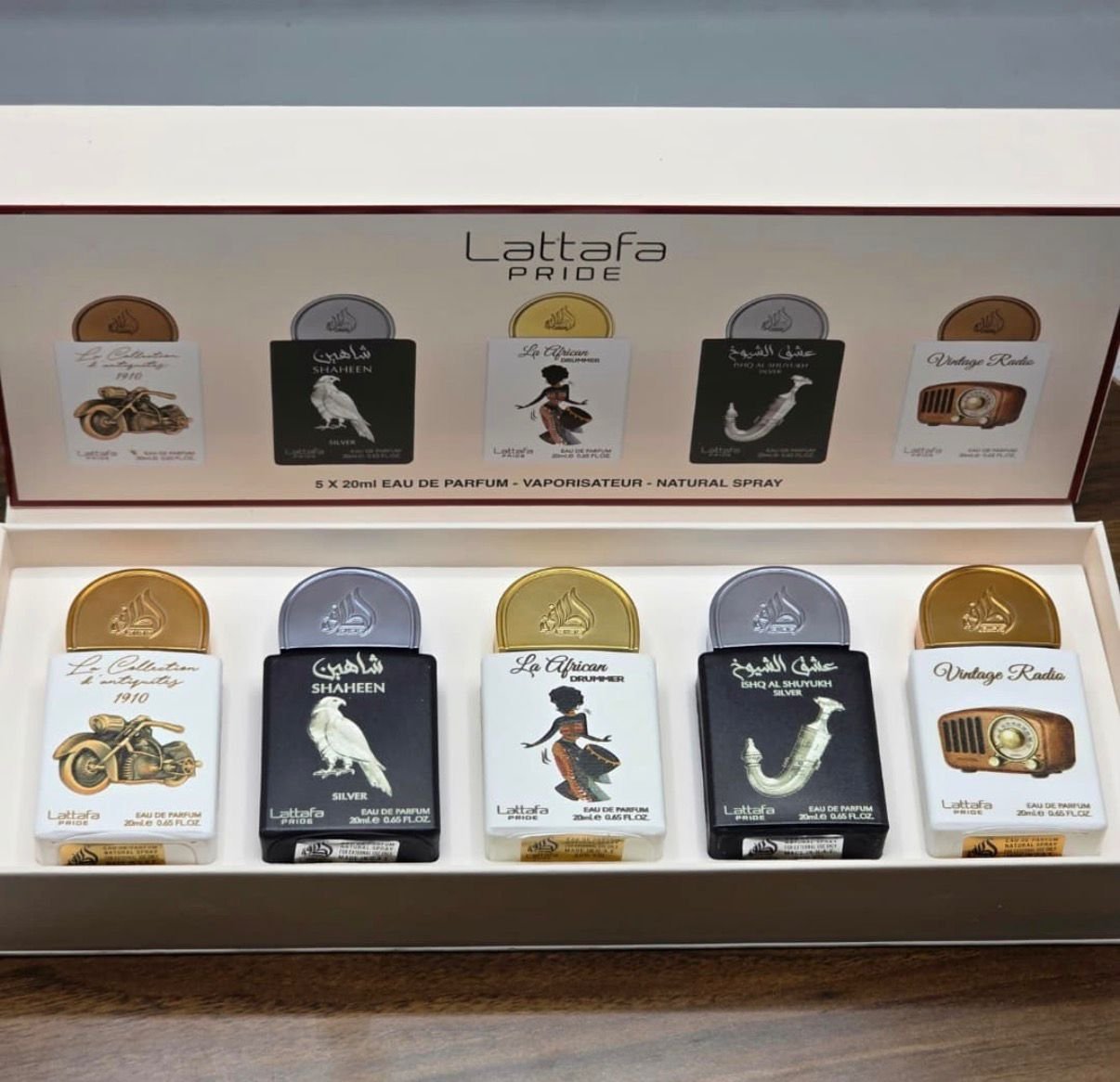 Lattafa Pride Giftset Collection No. 02 5X20ml