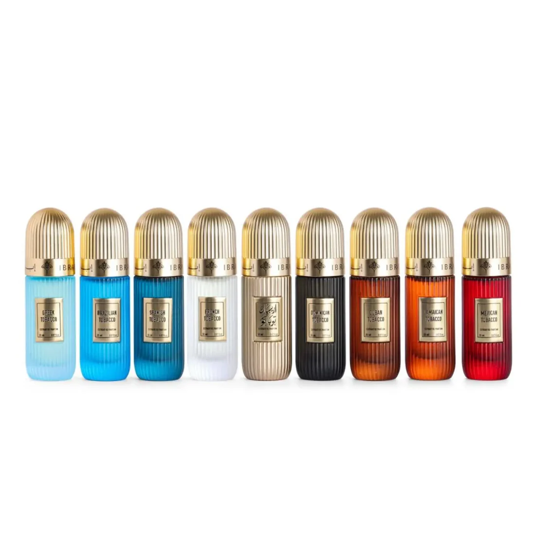 IBRAQ Tobacco Collection Set Of 9 x 20ml EDP