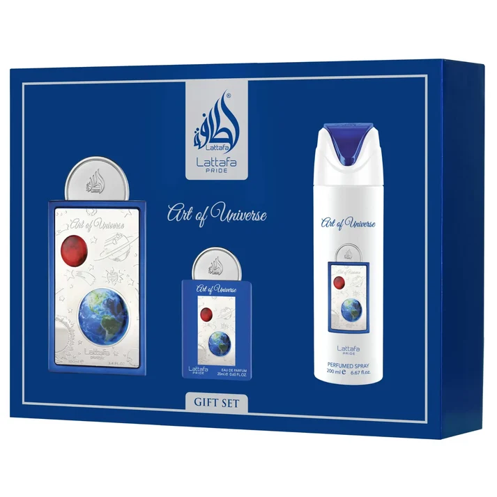 Lattafa Art of Universe 100ml with Travel Atomizer 5ml
